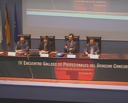 Terceira Mesa Redonda - IV Encontro Galego de Profesionais do dereito concursal